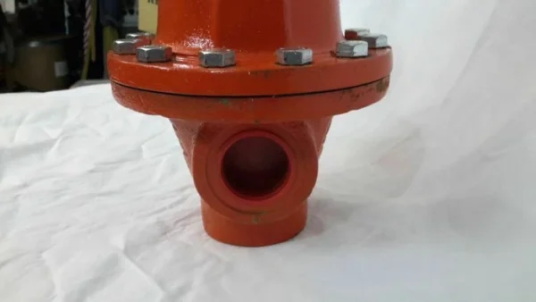Cash Valve 13736-0350 Cast Iron Adjustable Back Pressure Relief Valve